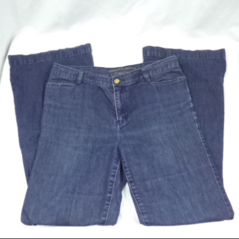 Lauren Jeans Co Womens Stretch Trouser Jeans Sz 8